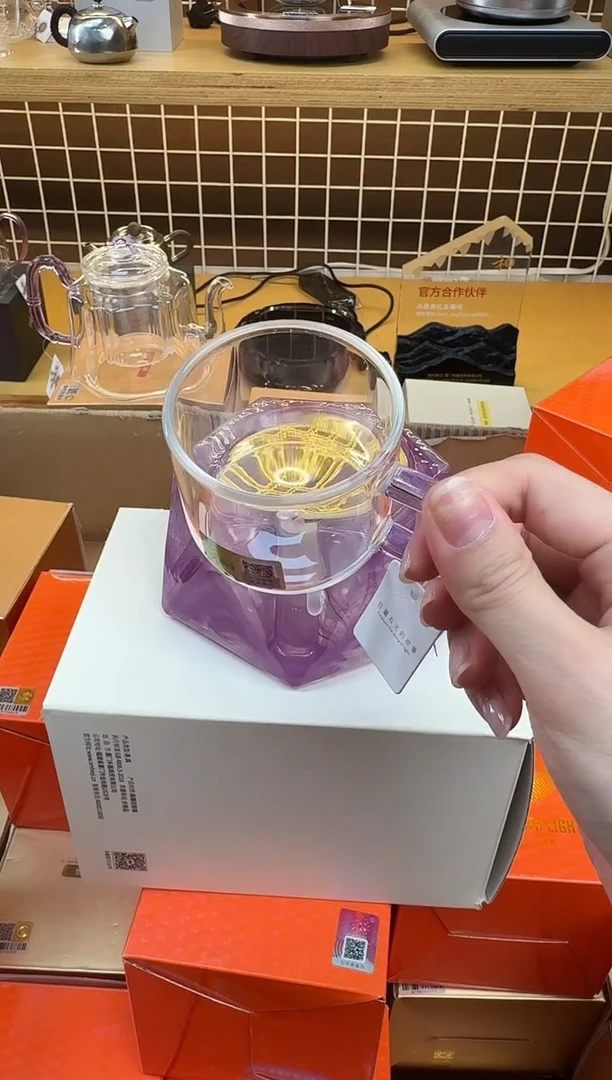 @@禾器晶彩清禾杯浅紫色1只