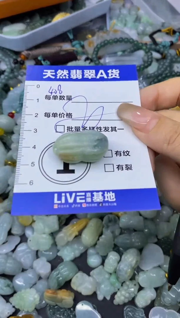 颈饰未镶嵌翡翠天然翡翠A货批量多样性发一件