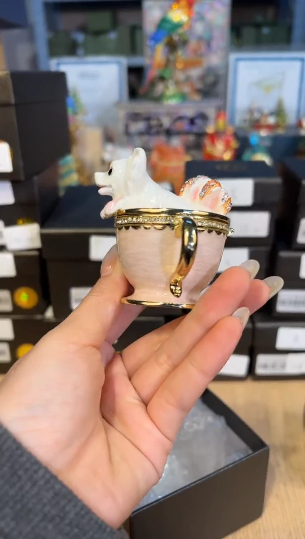 【闪购商品】杯209粉色茶杯犬