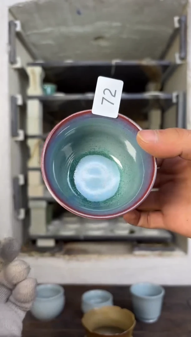 【闪购商品】摆件钧瓷窑变精品茶器