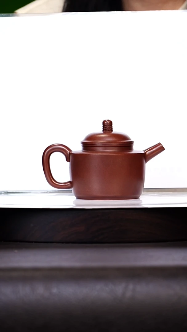 宜兴原矿高端紫砂 仲芳紫泥280cc