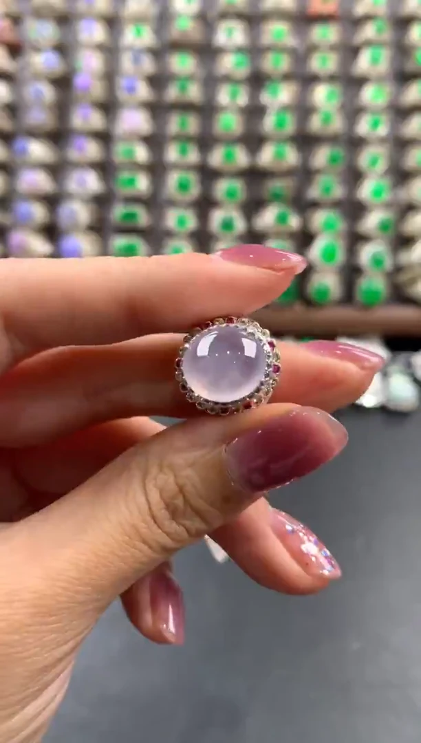 未镶嵌定制翡翠天然缅甸A货翡翠 1.4