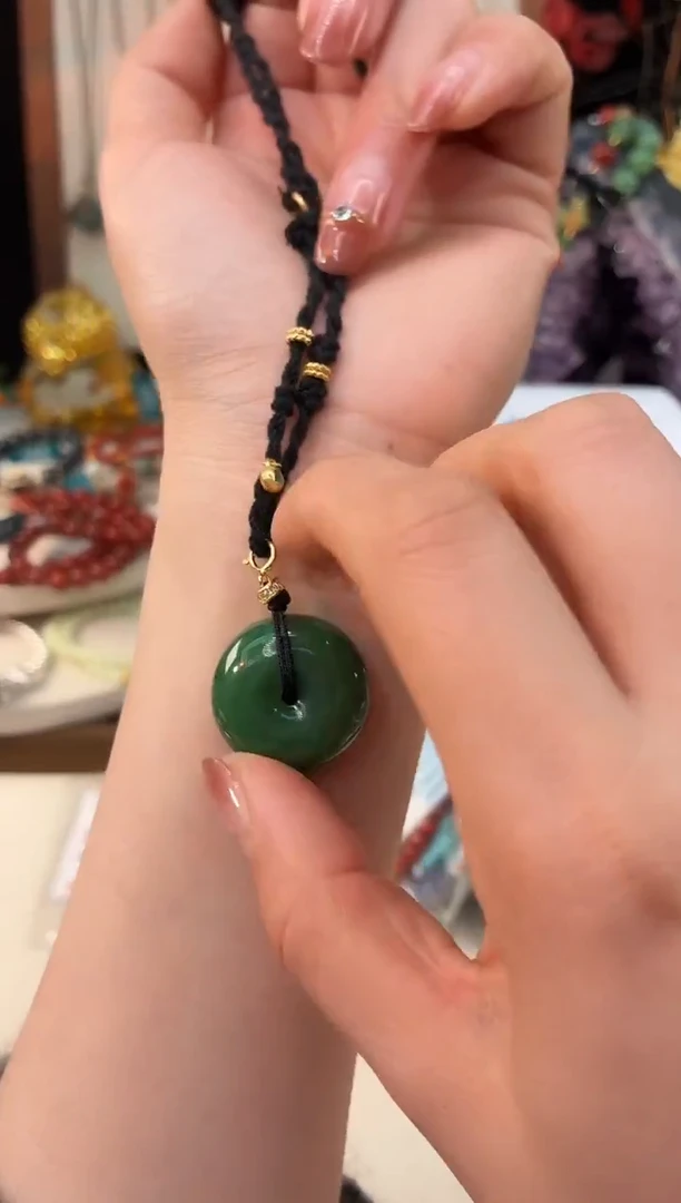 未镶嵌和田玉吊坠@@C921D019251