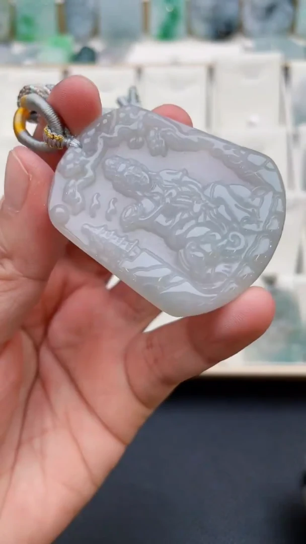 颈饰未镶嵌翡翠天然缅甸翡翠A货206