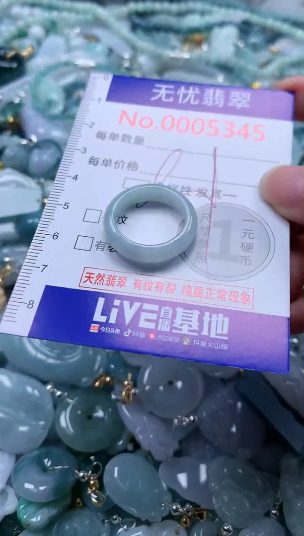 翡翠未镶嵌吊坠(不含链)5345