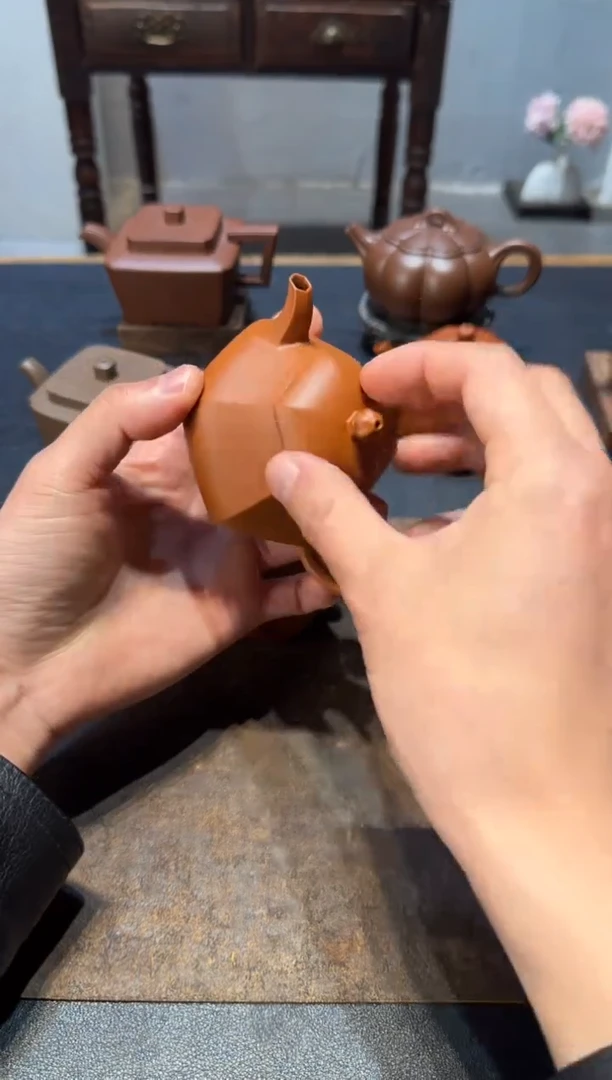 茶壶紫砂还*醒金玉满堂