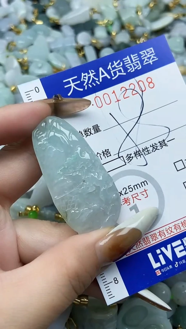 【闪购商品】翡翠颈饰未镶嵌天然A货翡翠