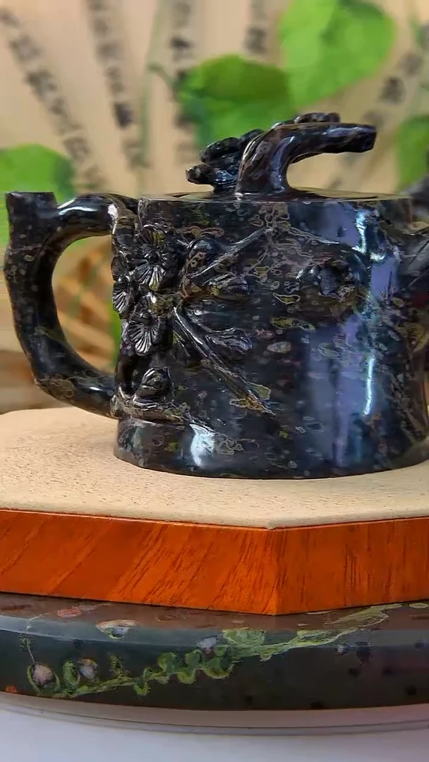 奢上奢梅花玉茶具