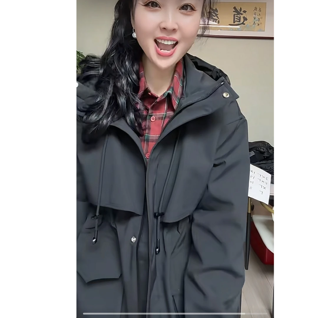 王芳家新款休闲百搭外套    黑色