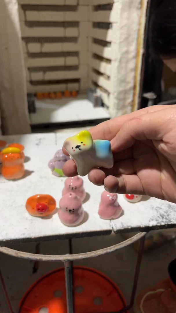 【闪购商品】摆件215纯手工微瑕陶瓷