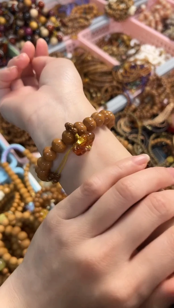 手串猴头核桃猴头屁桃手串（五瓣花）