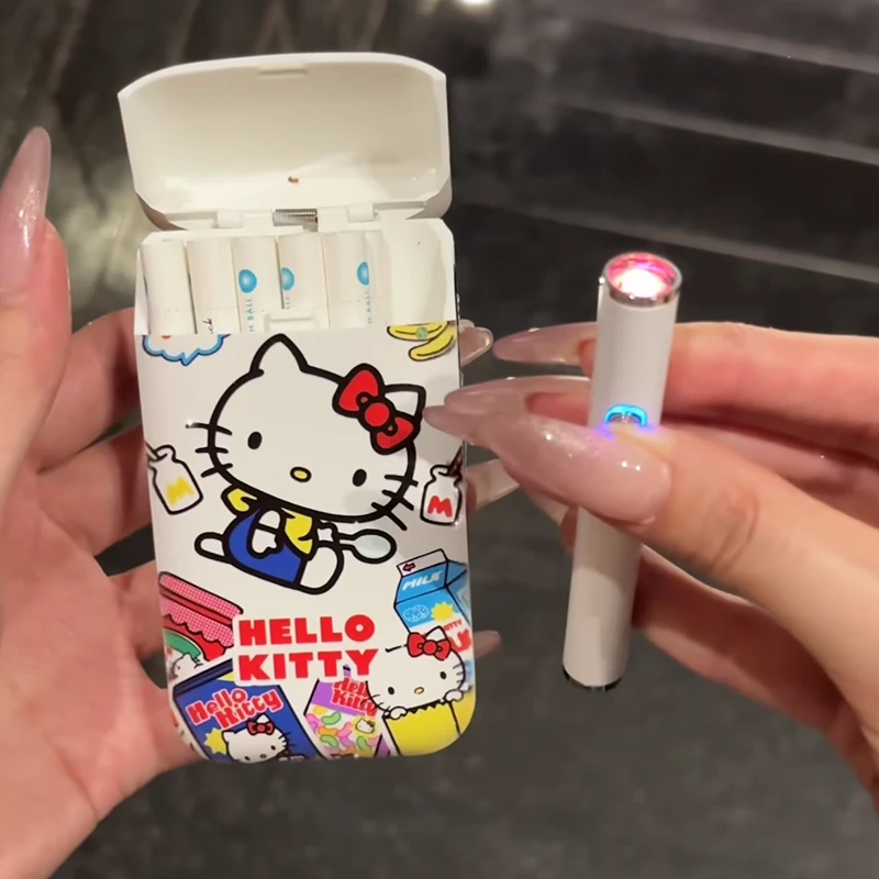 原创精致小众高级凯蒂猫卡通可爱打火机点烟器适合送女友闺蜜礼物