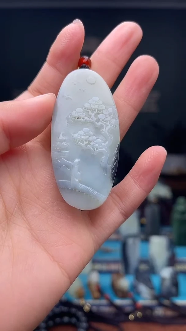 未镶嵌和田玉挂件1