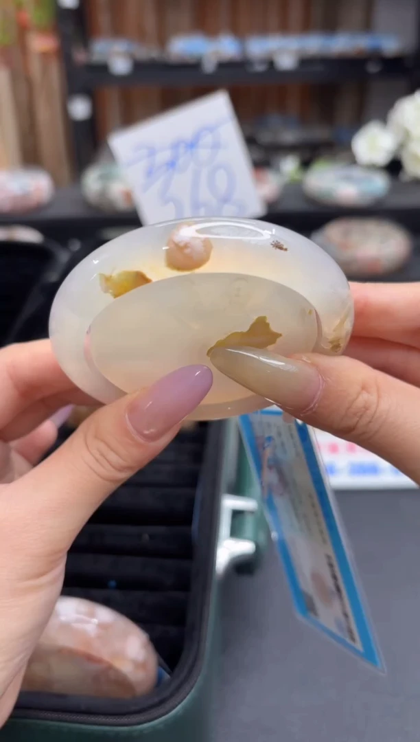 未镶嵌手镯石英质玉A484(57圈赠送镯心)