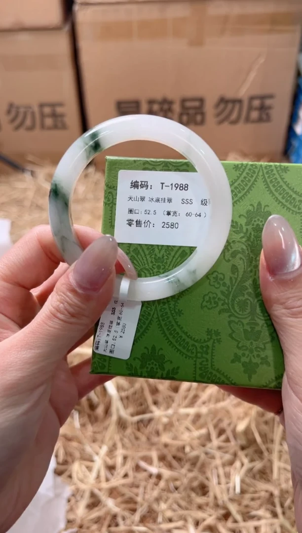 未镶嵌手镯石英质玉T-1988