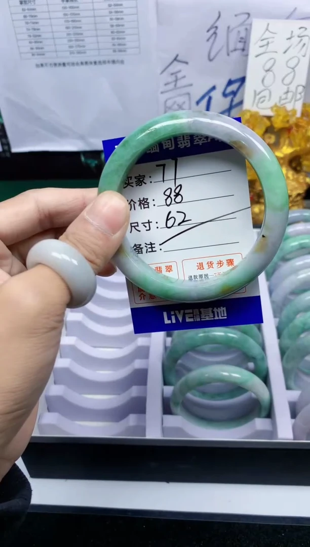 未镶嵌手镯翡翠77