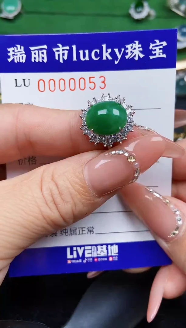 【闪购商品】翡翠颈饰银S925镶嵌0053