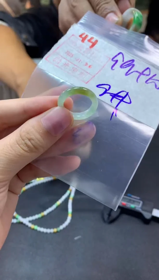 【闪购商品】定制翡翠未镶嵌戒圈9#109毛货需精细抛光
