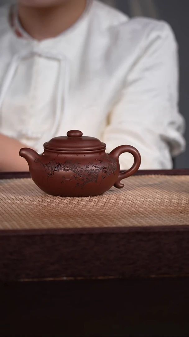 茶壶紫砂紫泥 270cc