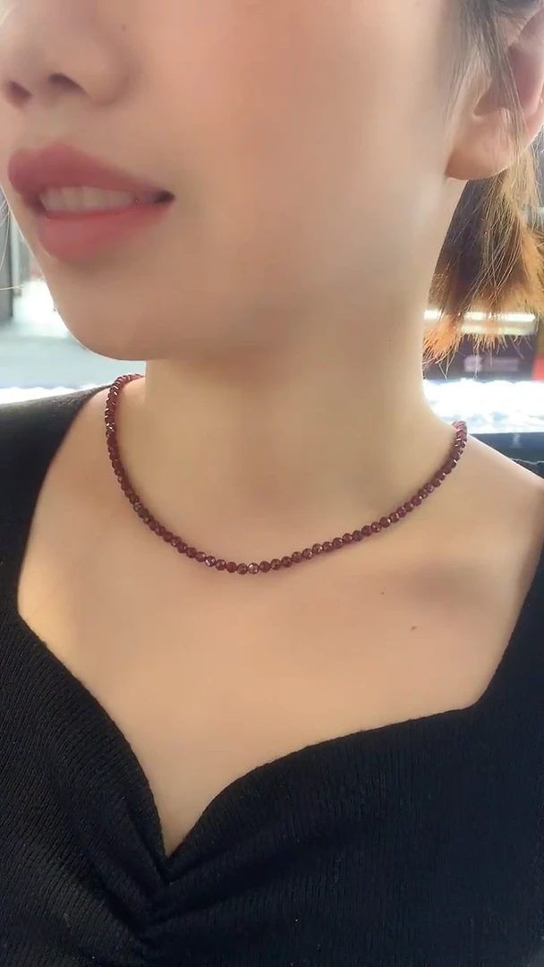 颈饰未镶嵌石榴石【宝石世家严选】