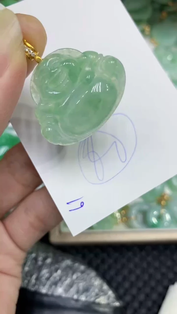 颈饰未镶嵌翡翠缅甸A货翡翠