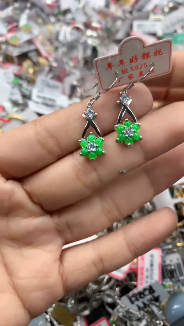 银S925镶嵌戒指翡翠11-11-11----1