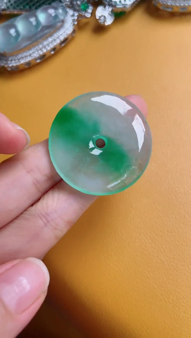 锦玺翡翠吊坠链接30000093