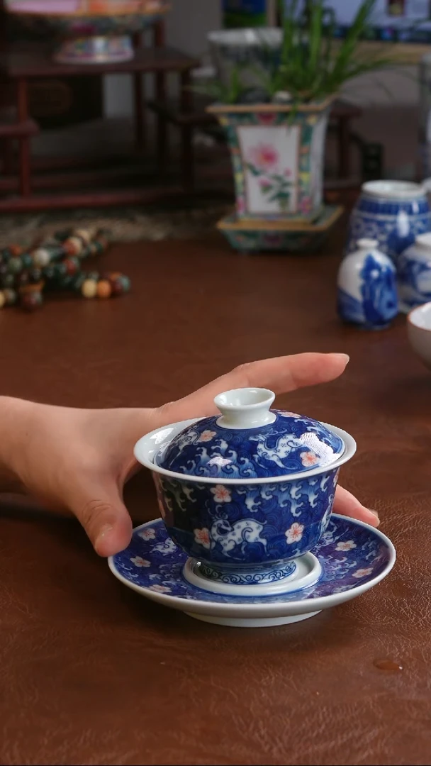 景德镇高端茶器景德镇纯手工手绘高端茶器
