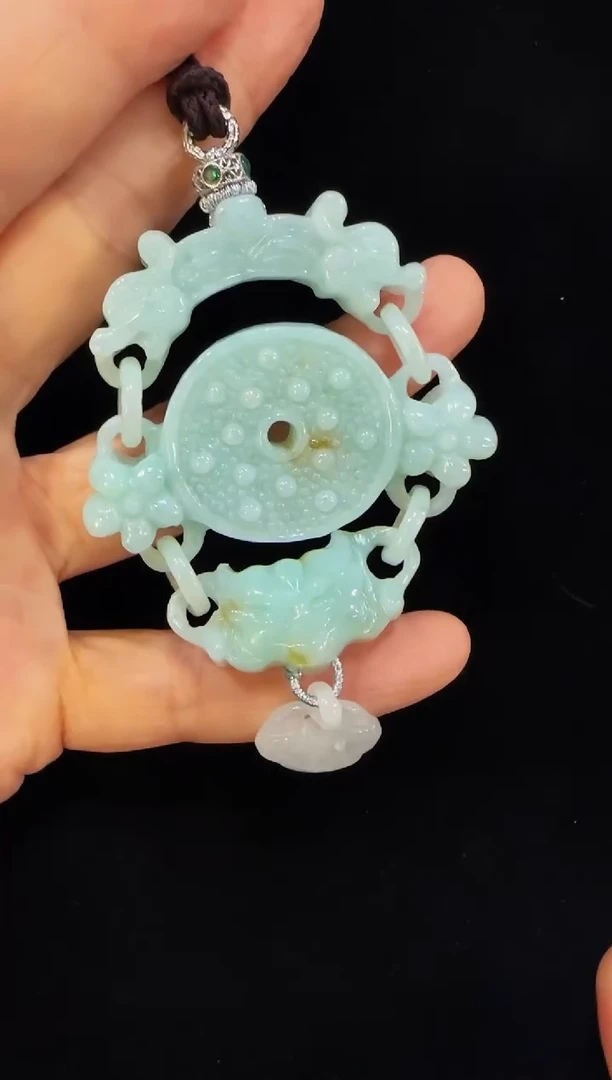 颈饰未镶嵌翡翠国风