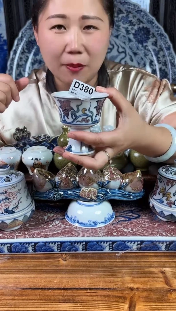 摆件景德镇陶瓷仿古摆件D380