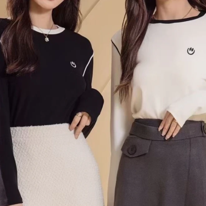 舒适百搭长袖T恤打底衫225