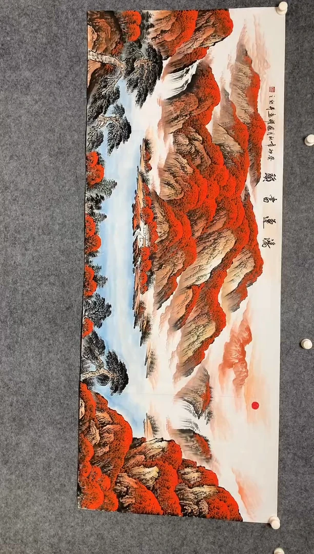 横款精品鸿运当头尺寸180**70