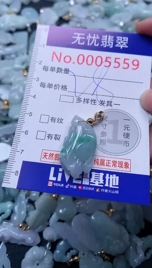 颈饰未镶嵌翡翠5559