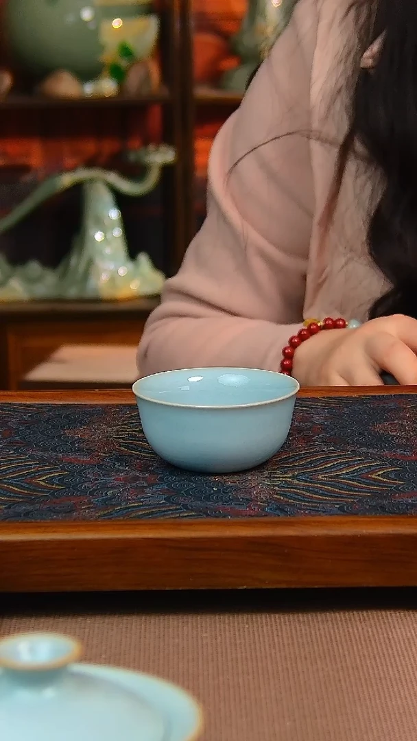 【闪购商品】原矿汝瓷福利单杯，微瑕