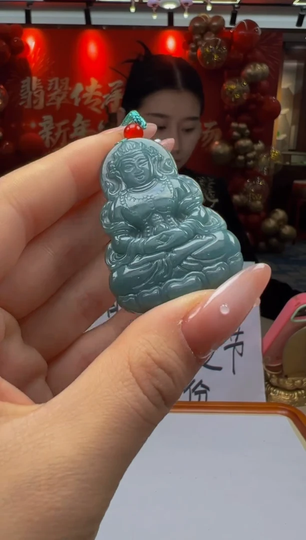 【闪购商品】翡翠颈饰未镶嵌Q2025-1-25-3