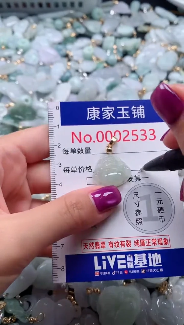 颈饰未镶嵌翡翠2533