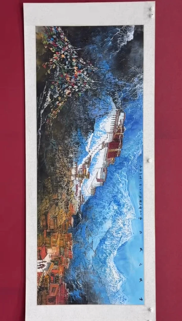 国画国画绘画山水花鸟