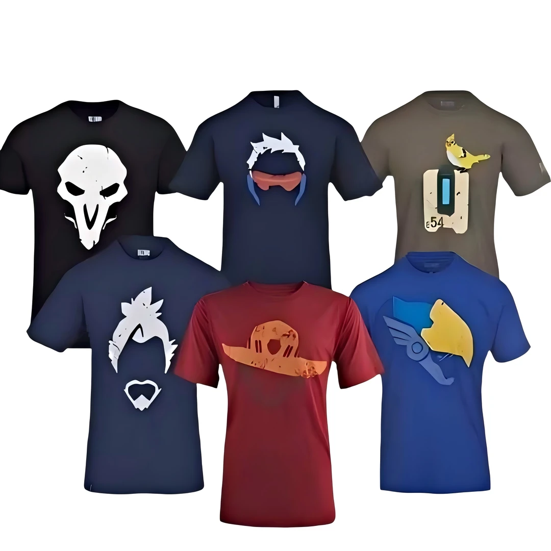 开播福利 男款夏季透气 T恤 守望先锋