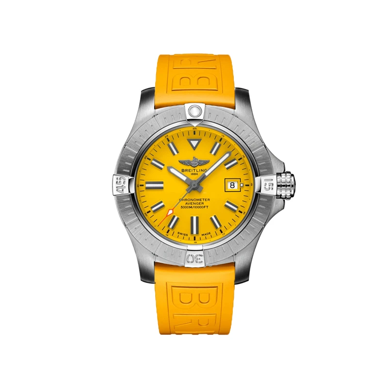 99新 BREITLING/百年灵 复仇者A17319101I1X1机械男表45mm全套21