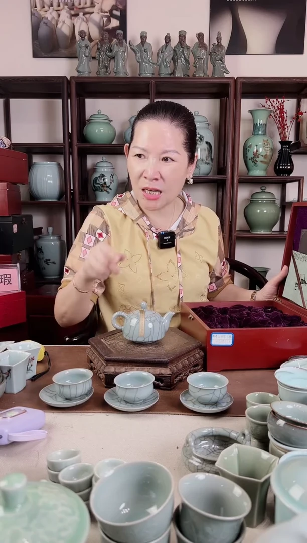纯手工 哥窑 7件套B