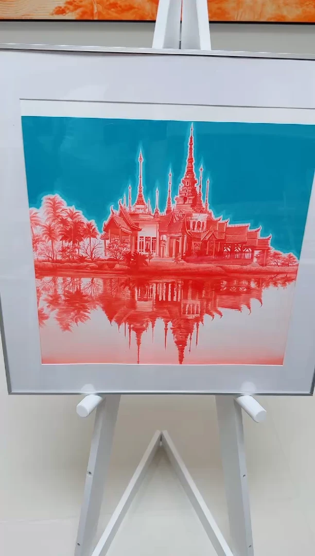 油画li美术馆微喷数码版画