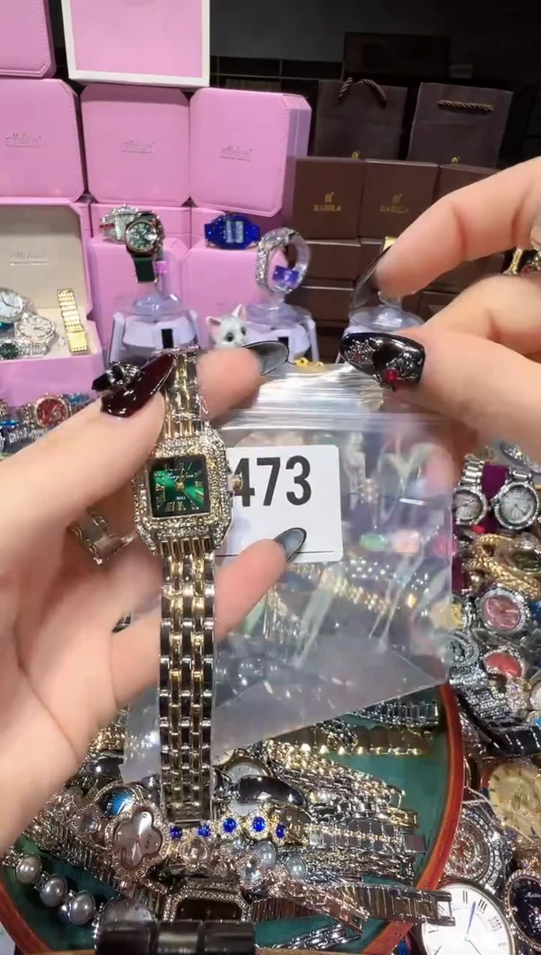 石英机芯不锈钢不锈钢直播定闪专用