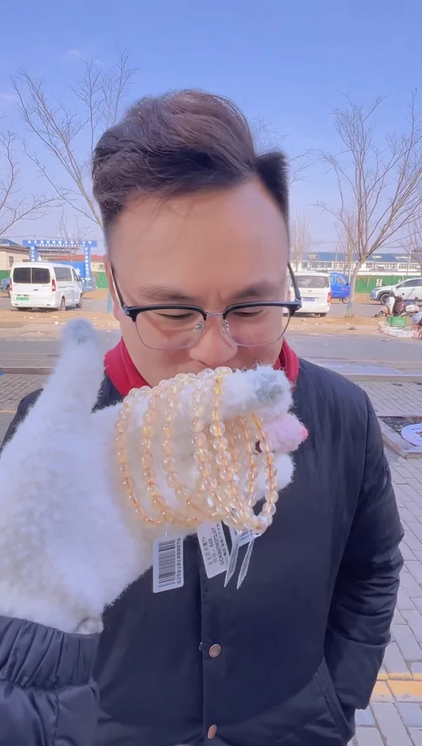 【闪购商品】水晶手链未镶嵌B62gck947约7mm多样性发一件