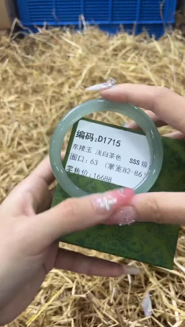 未镶嵌手镯石英质玉D1715