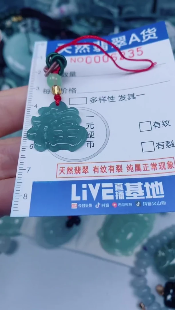 颈饰未镶嵌翡翠00006235