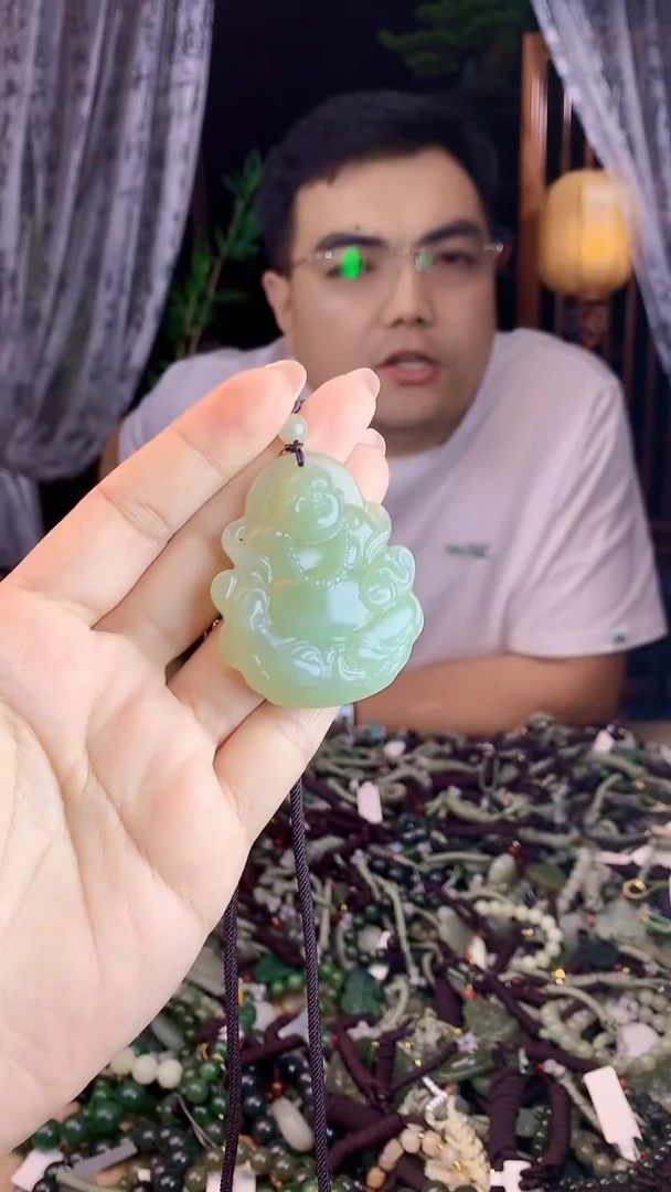 和田玉未镶嵌挂件1