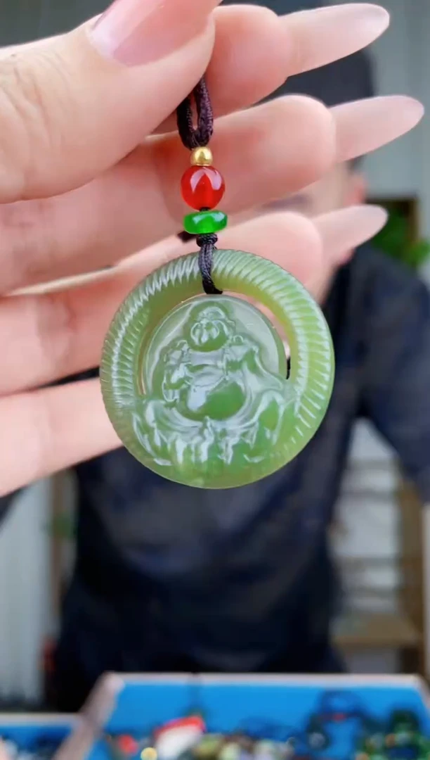 和田玉未镶嵌挂件拍一发一，多样性发货！