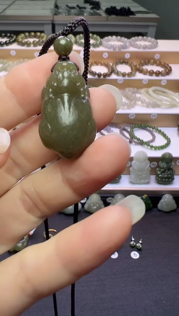 颈饰未镶嵌和田玉77号链接约卡28*17*9