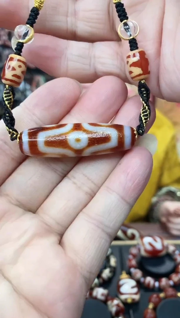玛瑙/玉髓（覆膜）项链未镶嵌六眼锁骨链