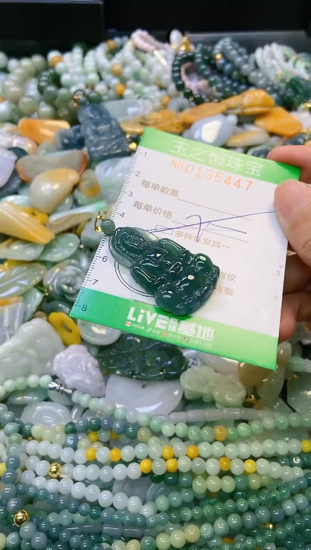 翡翠未镶嵌颈饰闪购0135447多样性发其一